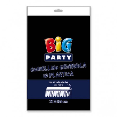 GONNA TAVOLO NERO TABLESKIRT 73x426cm