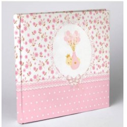 ALBUM FOTO NASCITA 20PAG. PERGAMENA C/VELINA 17237