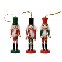 SCHIACCIANOCI IN LEGNO H.12,5cm ASS.TI 1pz