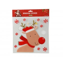 VETROFANIA STICKERS 30,5x30,5cm RENNA