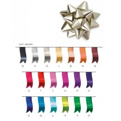 STELLE ADESIVE SPLENDID mm15 ø6,5cm 6870-03 ORO 4pz