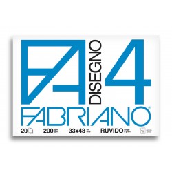 ALBUM FABRIANO C/ANGOLI F4 33x48cm 20fg 220gr RUVIDO