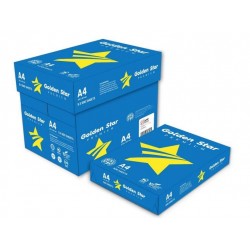 FOGLI A4 BIANCHI RISMA 500fg 75gr/mq GOLDEN STAR PREMIUM