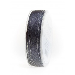 NASTRO WIEN BORDO ORO mm15x20mt BLU SCURO