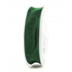 NASTRO CHIFFON mm25x20mt VERDE SCURO