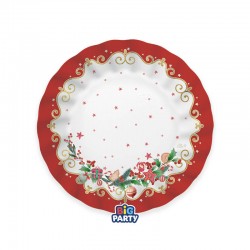 PIATTI DESSERT ø20cm CHRISTMAS JINGLE 6pz