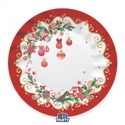 SOTTOPIATTI ø30cm CHRISTMAS JINGLE 6pz