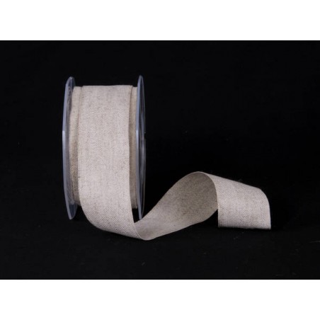 NASTRO CANAPA mm40x10mt COL.11 LINO BOLLITO