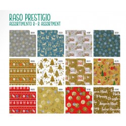 CARTA REGALO RASO NATALE PRESTIGIO 70x100 100fg SCATOLA...