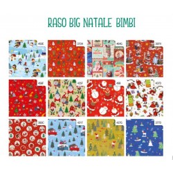 CARTA REGALO BIG ECOCOLOR 100x140 50fg ASS.TO NATALE...