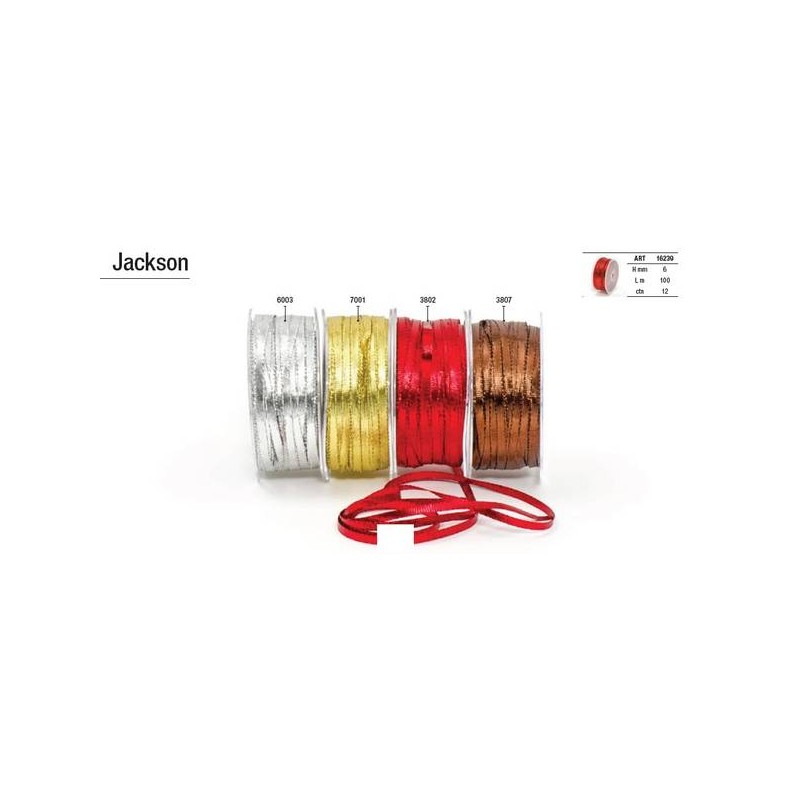 NASTRO JACKSON METAL mm6x100mt 6003-ARGENTO