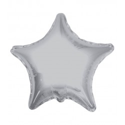 PALLONE MYLAR STELLA 36" 90cm ARGENTO RC