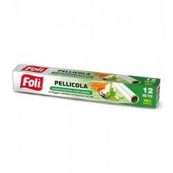 ROTOLO PELLICOLA TRASPARENTE 12mt FOLI'