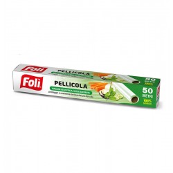 ROTOLO PELLICOLA TRASPARENTE 50mt FOLI'