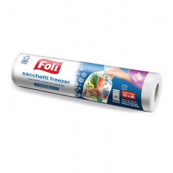 ROTOLO SACCHETTI FREEZER 28x40cm 300pz FOLI'