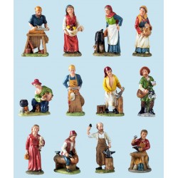 PASTORE IN RESINA 10cm COLORI ASS.TI 1pz