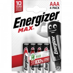 BATTERIE MAX MINISTILO AAA 4pz ENERGIZER