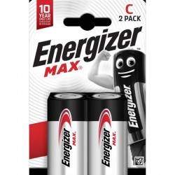 BATTERIE MAX MEZZA TORCIA C 2pz ENERGIZER