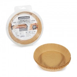 STAMPI CARTA FORNO PER FRIGGITRICE AD ARIA ø16cm 50pz