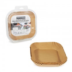 STAMPI CARTA FORNO PER FRIGGITRICE AD ARIA 16x16cm 50pz