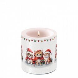 CANDELA SMALL CUTE KITTENS ø7,5x9cm
