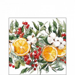 TOVAGLIOLI 25x25 WINTER ORANGES 20pz