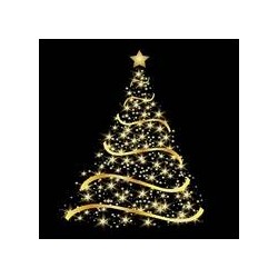 TOVAGLIOLI 33x33 SHINING TREE BLACK 20pz