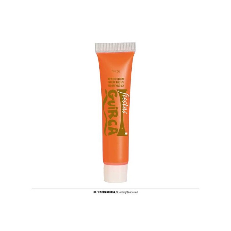 TRUCCO CREMA FLUORESCENTE 10ml ARANCIONE