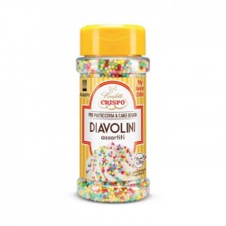 MYSWEETCAKE DIAVOLINI DI ZUCCHERO COLORATI 100gr