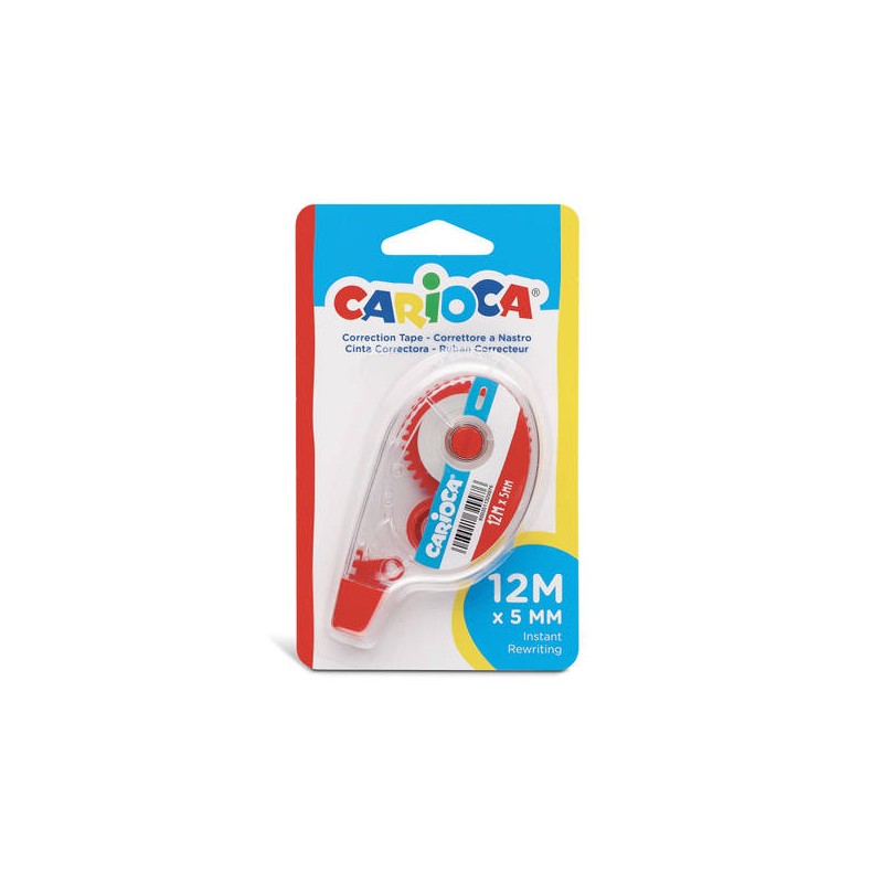 CORRETTORE A NASTRO mt12x5mm CARIOCA
