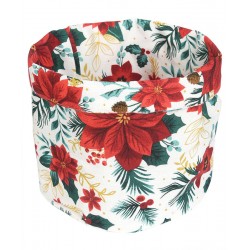 CESTINO PORTAPANE STELLA DI NATALE ø20cm