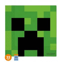 TOVAGLIOLI 33x33 MINECRAFT 20pz
