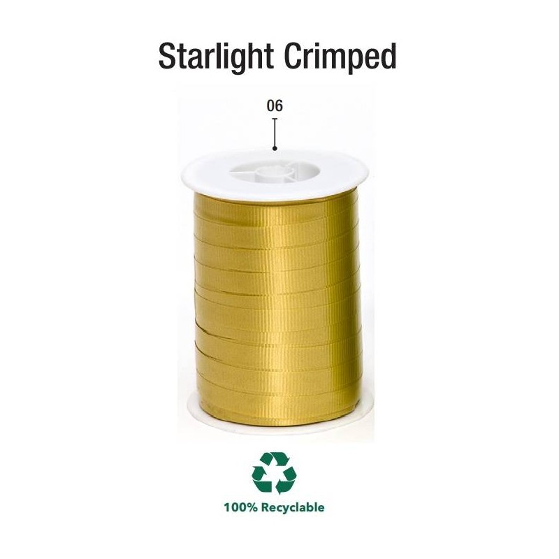 BOBINA NASTRO STARLIGHT CRIMPED mm5x500mt 06-ORO