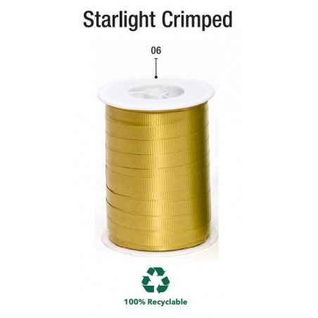 BOBINA NASTRO STARLIGHT CRIMPED mm5x500mt 06-ORO