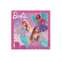 TOVAGLIOLI BARBIE 33x33cm 20pz
