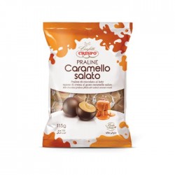 PRALINE RIPIENE DI CREMA AL GUSTO CARAMELLO SALATO 115gr
