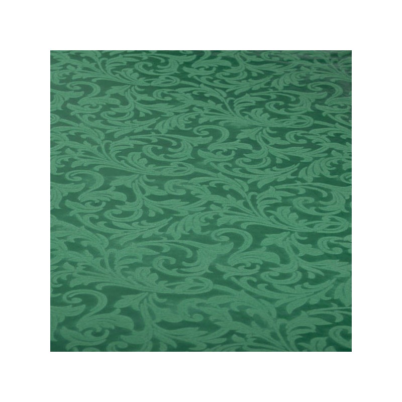 TOVAGLIA DAMASCATA PLASTIFICATA 140x240cm VERDONE
