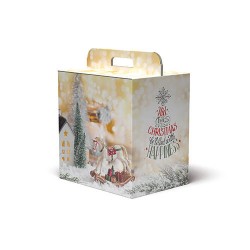 SCATOLA REGALO C/MANIGLIA LINEA 200 33x24x34cm MAGIC...