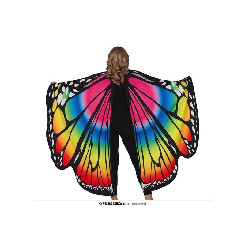 ALI FARFALLA MULTICOLORE 160x130cm