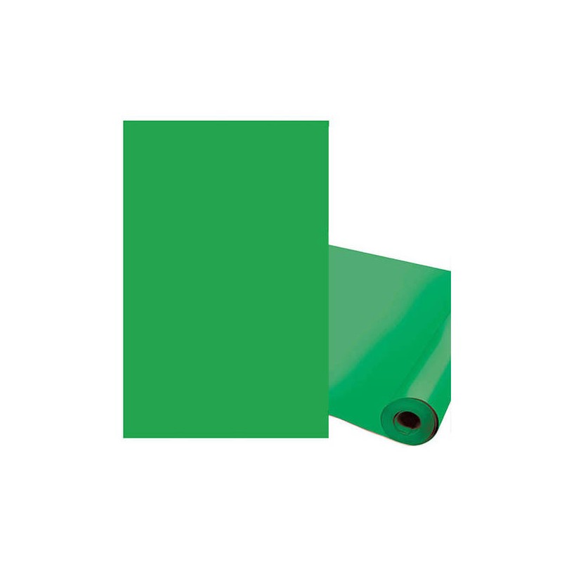 CARTA VELLUTATA ADESIVA IN ROTOLO cm50x2mt 130gr VERDE
