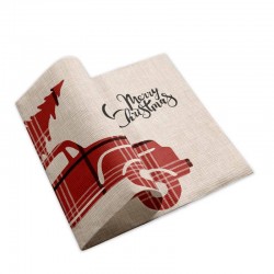 TOVAGLIOLI TISSUE 40x40cm KILT ROSSO 50pz