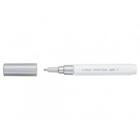 PINTOR MARKER PILOT METAL F 0,9-1,5mm ARGENTO