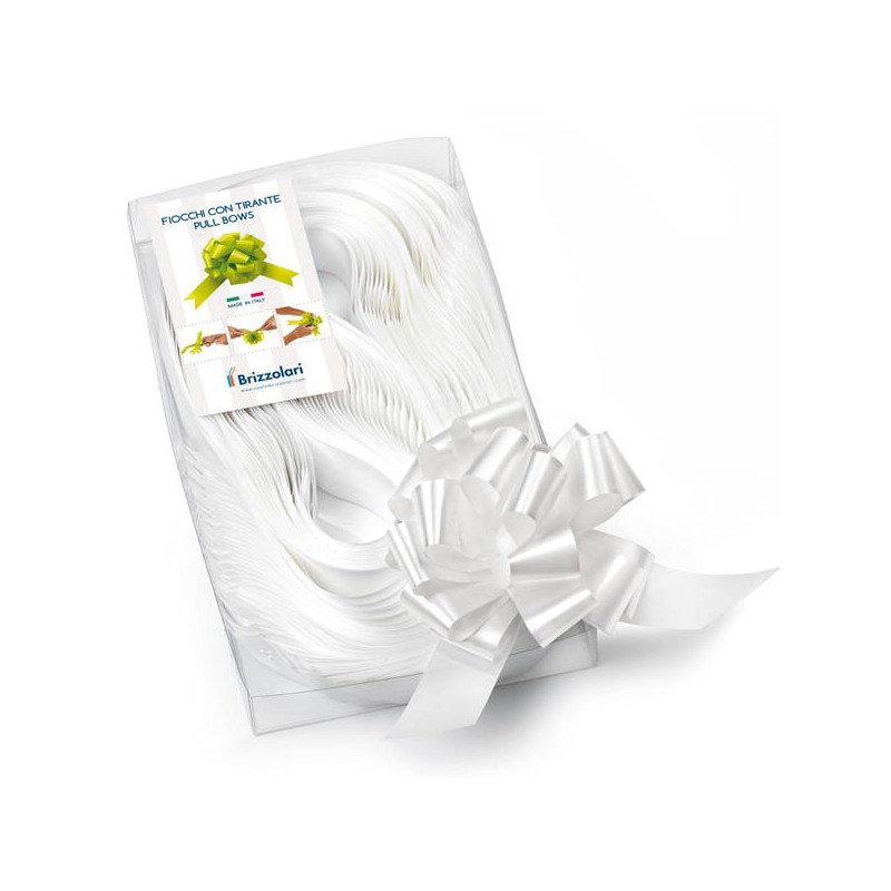 FIOCCO STRIP mm31 ø13cm 6800 01-BIANCO 30pz