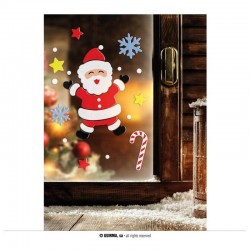 VETROFANIA BABBO NATALE 20x25cm