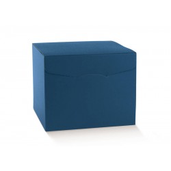 SCATOLA SEGRETO 39x27x23,5cm FIBRA BLU
