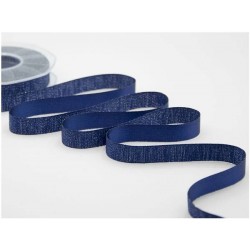 NASTRO RASO BOUTIQUE LAMè mm16x20mt COL.426 BLU SCURO