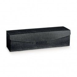 CANTINETTA MAGNUM SEGRETO 43x11,5x11,5cm SETA NERO