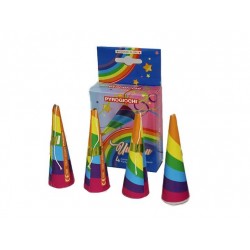 CONETTI UNICORN SPARA STELLE FILANTI 4pz