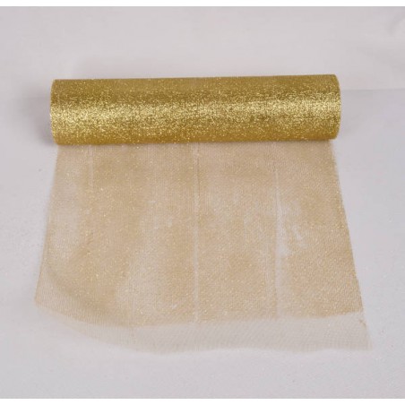 RETINA GLITTERATA mm300x10mt COL.102 ORO