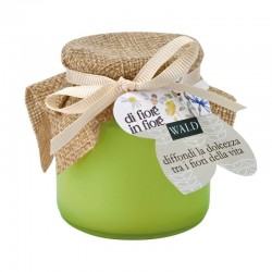 CANDELA VETRO VERDE ø7x7,5cm - THE ALLA MENTA